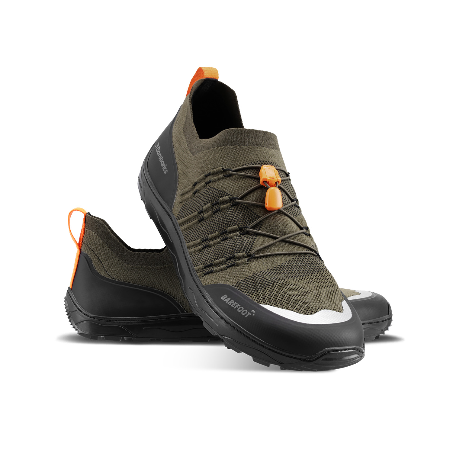 Barefoot Sneakers Barebarics Voyager - Army Green.