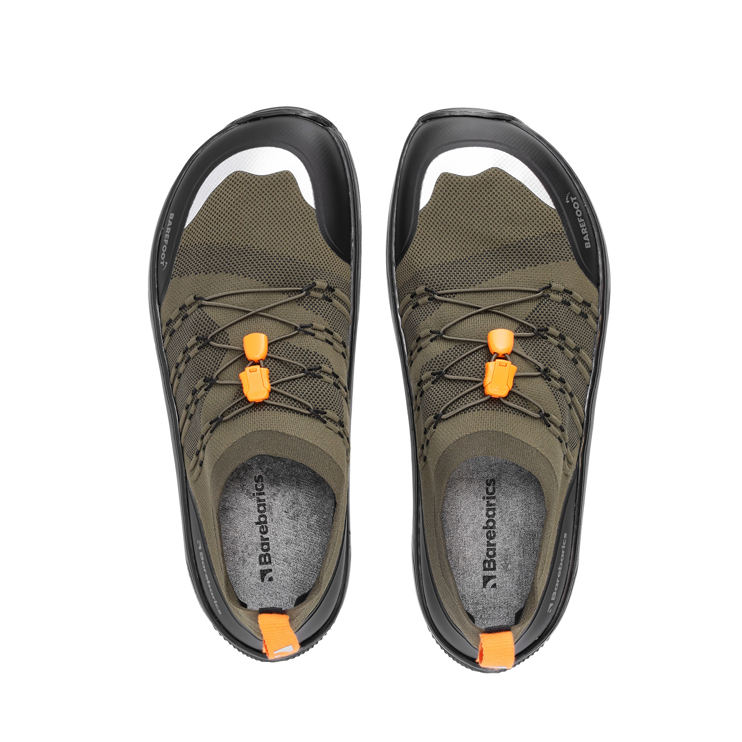 Barefoot Sneakers Barebarics Voyager - Army Green.