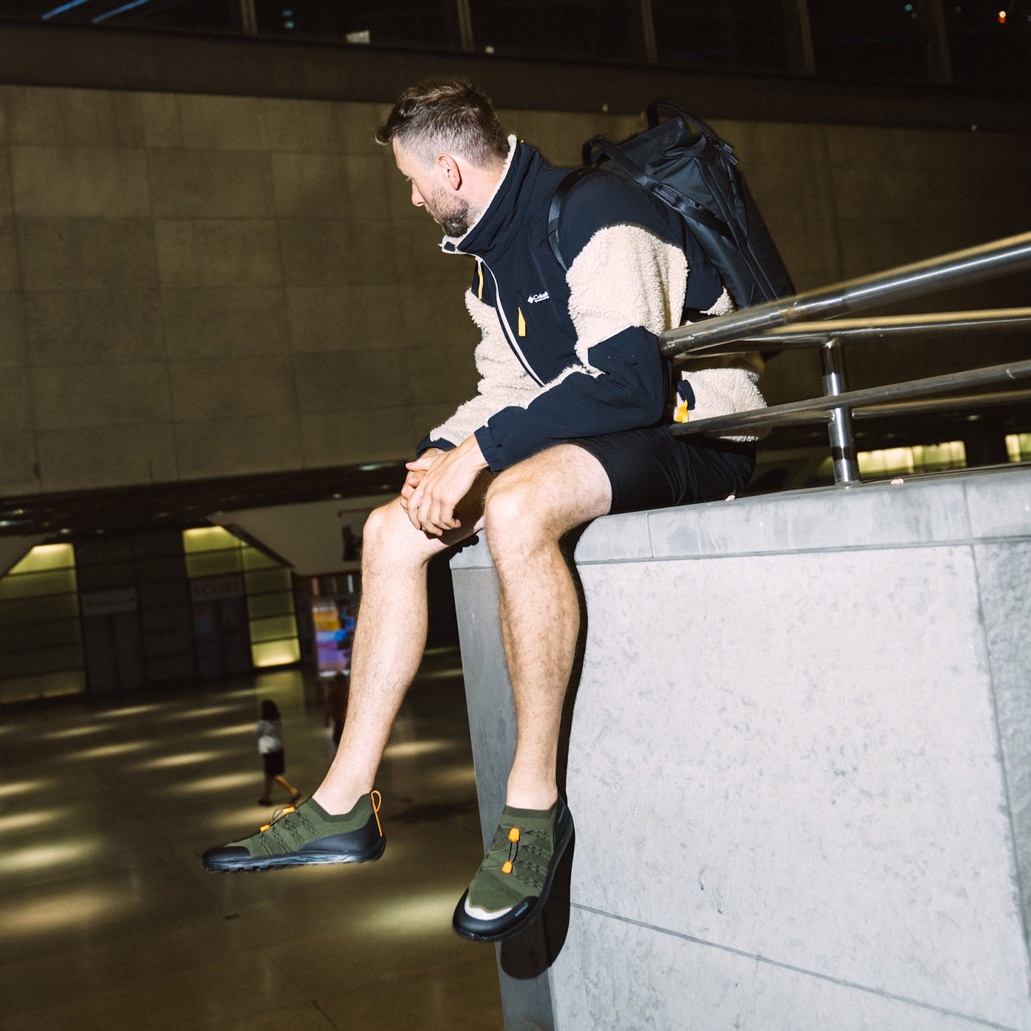 Barefoot Sneakers Barebarics Voyager - Army Green.