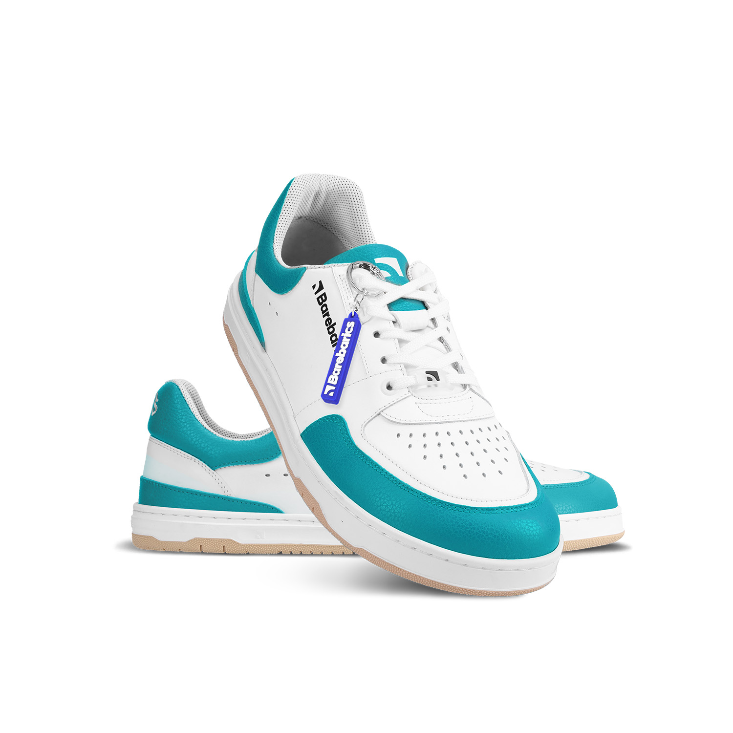 Barefoot Sneakers Barebarics Wave - White & Dark Turquoise.
La parte superior está hecha de poliamida, elastano y cuero nobuk con tratamiento hidrofóbico que repele muy bien el agua.
Atributos del calzado barefoot
Forma anatómica - La zapatilla respeta la forma del pie.
Más información
calzado de callediseño urbano modernodiseñado y hecho a mano en la Unión Europea con el uso de materiales sostenibles localesexcelente durabilidad y solidez del color de los materialesdisponibles en tallas: 36 - 47 (según medida europea)EAN/SKU: %eanorsku%