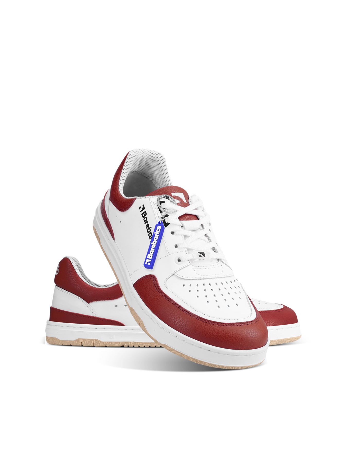 Barefoot Sneakers Barebarics Wave - White & Crimson Red.
La parte superior está hecha de poliamida, elastano y cuero nobuk con tratamiento hidrofóbico que repele muy bien el agua.
Atributos del calzado barefoot
Forma anatómica - La zapatilla respeta la forma del pie.
Más información
calzado de callediseño urbano modernodiseñado y hecho a mano en la Unión Europea con el uso de materiales sostenibles localesexcelente durabilidad y solidez del color de los materialesdisponibles en tallas: 36 - 47 (según medida europea)EAN/SKU: %eanorsku%